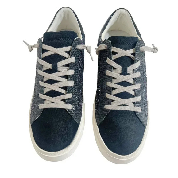 Dolce Vita Black and White Sneakers Casual Style - Picture 2 of 7